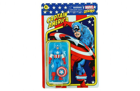 Figurine - Marvel Legends - Captain America - Retro 10 Cm